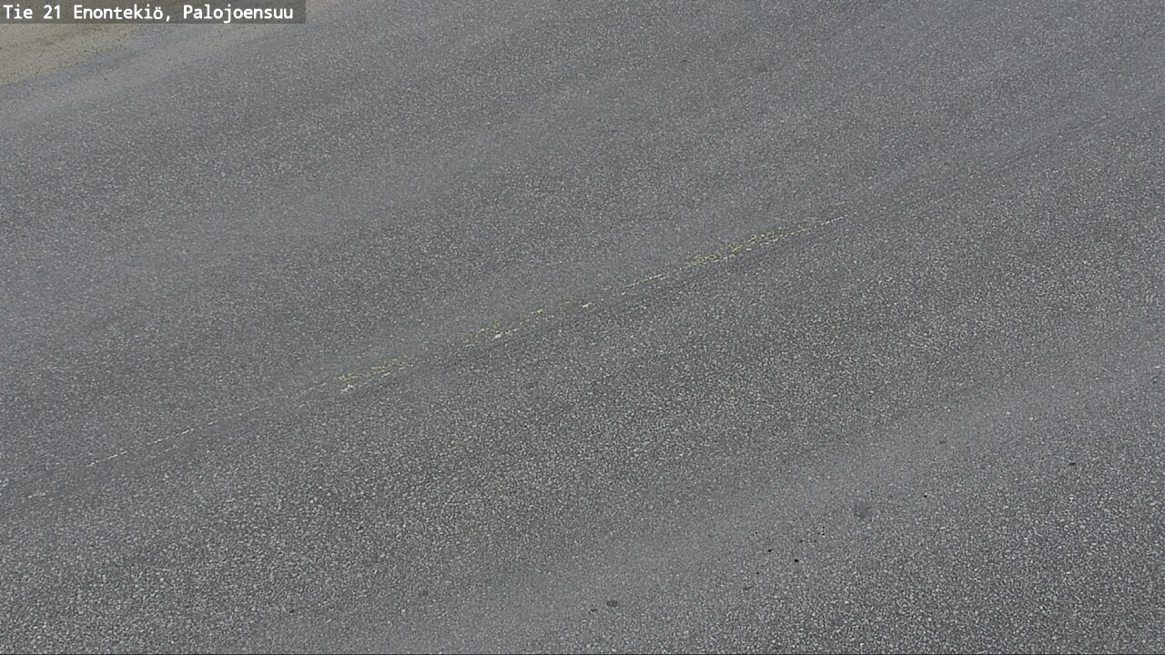 Weather Camera Image Väg 21 Enontekis, Palojoensuu, Enontekiö, Lappi