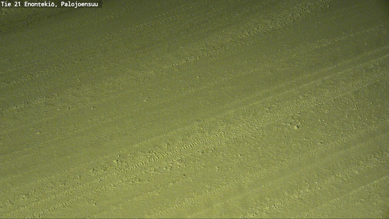 Weather Camera Image Väg 21 Enontekis, Palojoensuu, Enontekiö, Lappi
