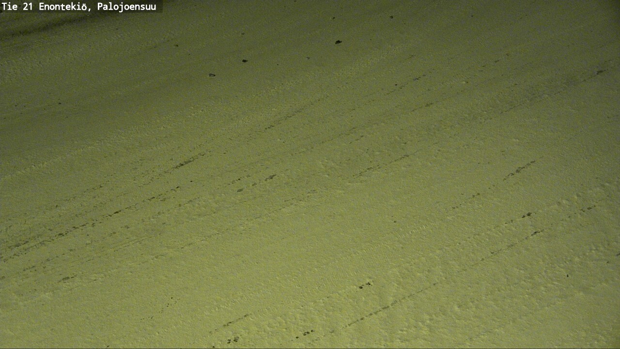 Weather Camera Image Väg 21 Enontekis, Palojoensuu, Enontekiö, Lappi