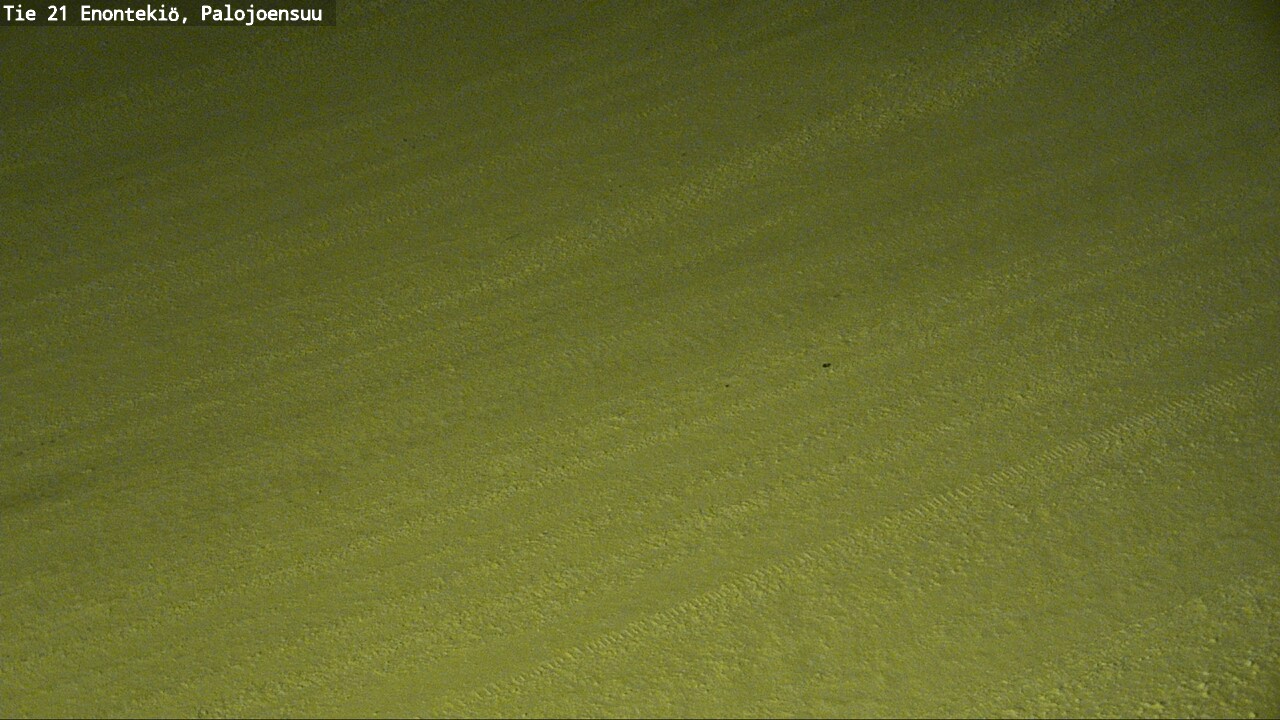 Weather Camera Image Väg 21 Enontekis, Palojoensuu, Enontekiö, Lappi
