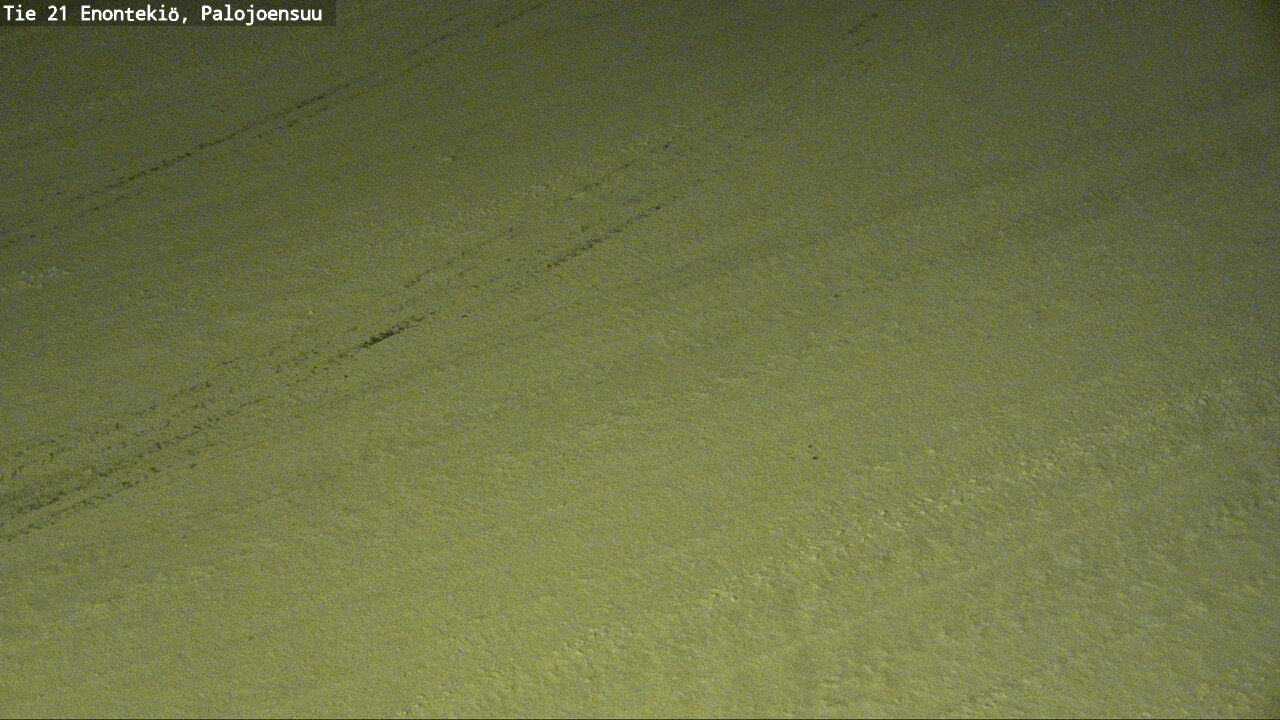 Weather Camera Image Väg 21 Enontekis, Palojoensuu, Enontekiö, Lappi