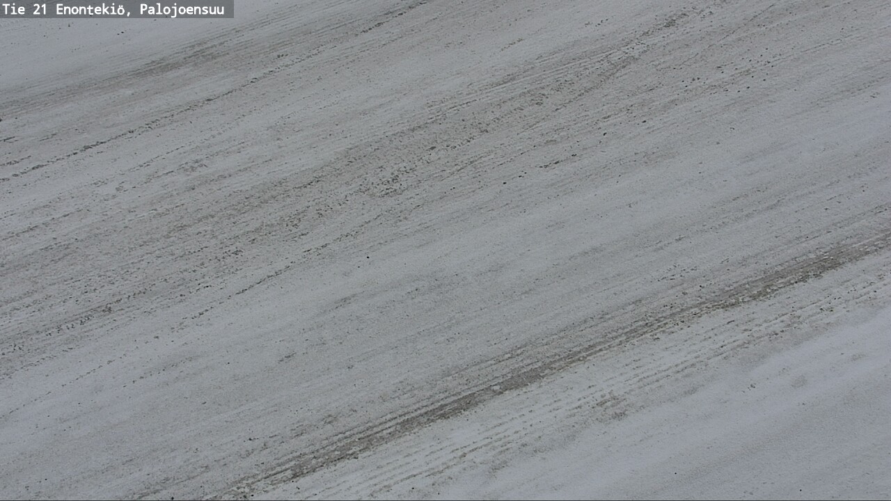 Weather Camera Image Road 21 Enontekiö, Palojoensuu, Enontekiö, Lappi