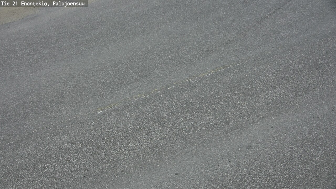 Weather Camera Image Road 21 Enontekiö, Palojoensuu, Enontekiö, Lappi