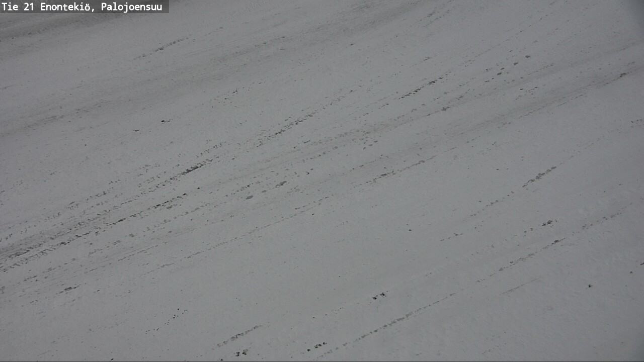 Weather Camera Image Väg 21 Enontekis, Palojoensuu, Enontekiö, Lappi