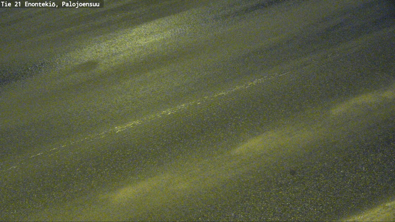 Weather Camera Image Road 21 Enontekiö, Palojoensuu, Enontekiö, Lappi
