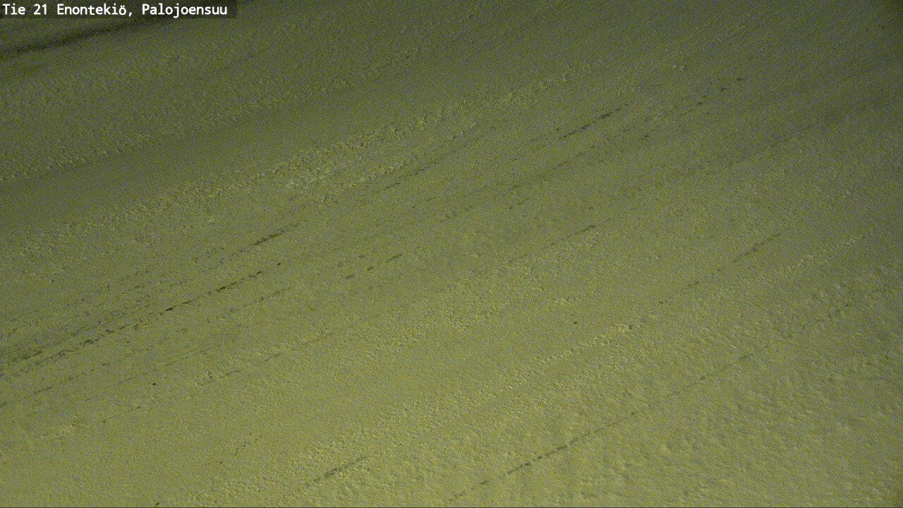 Weather Camera Image Väg 21 Enontekis, Palojoensuu, Enontekiö, Lappi