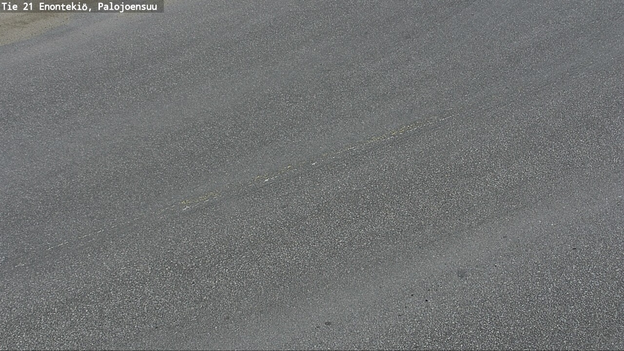Weather Camera Image Väg 21 Enontekis, Palojoensuu, Enontekiö, Lappi