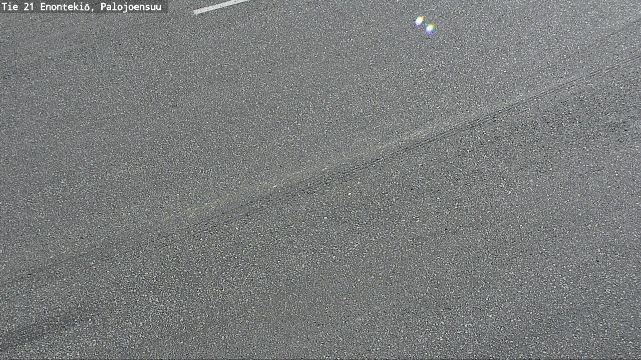 Weather Camera Image Väg 21 Enontekis, Palojoensuu, Enontekiö, Lappi