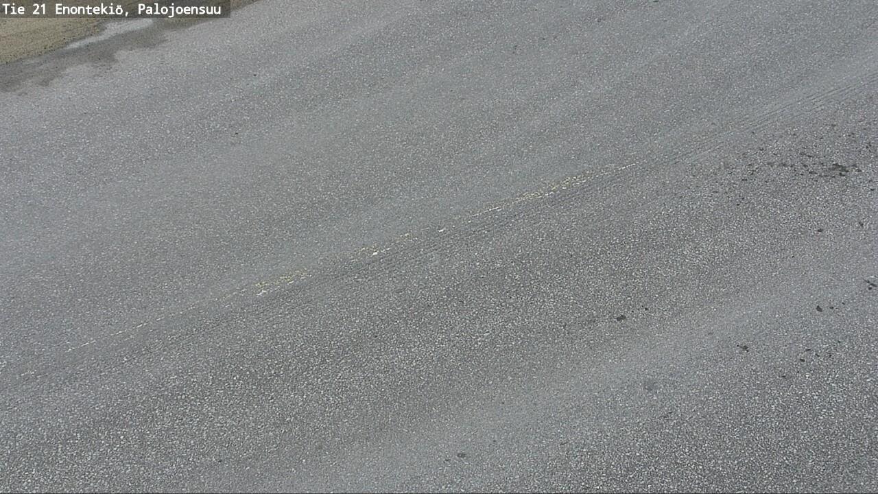 Weather Camera Image Väg 21 Enontekis, Palojoensuu, Enontekiö, Lappi