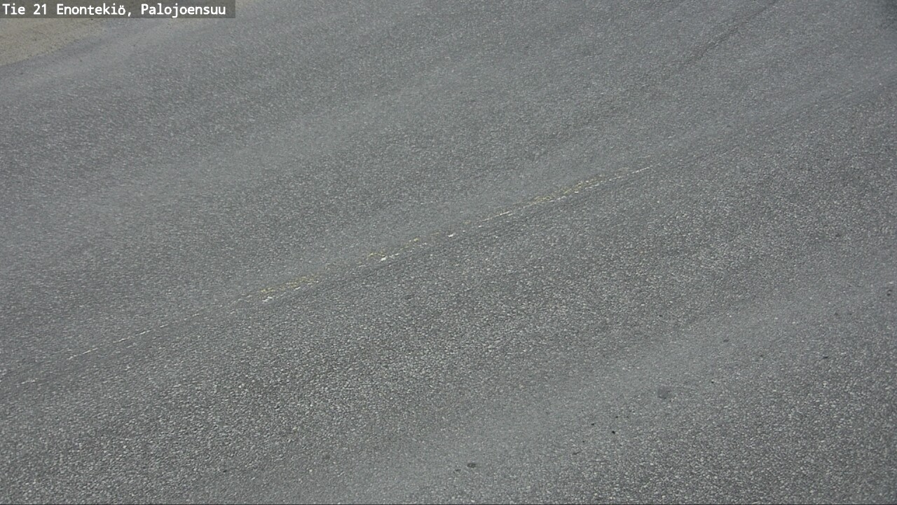 Weather Camera Image Road 21 Enontekiö, Palojoensuu, Enontekiö, Lappi