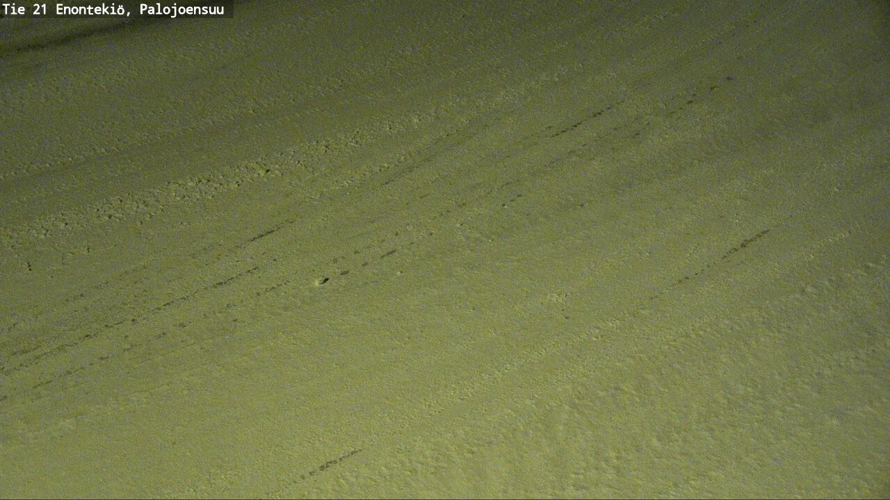 Weather Camera Image Väg 21 Enontekis, Palojoensuu, Enontekiö, Lappi