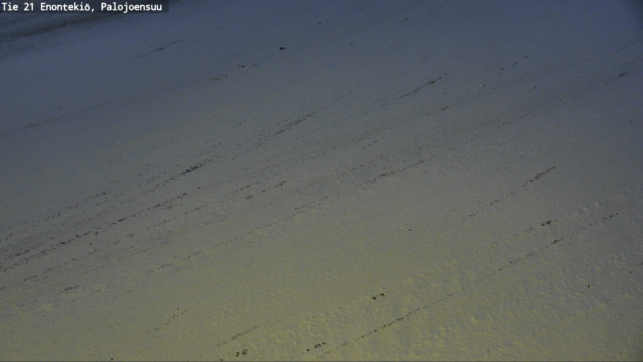 Weather Camera Image Road 21 Enontekiö, Palojoensuu, Enontekiö, Lappi