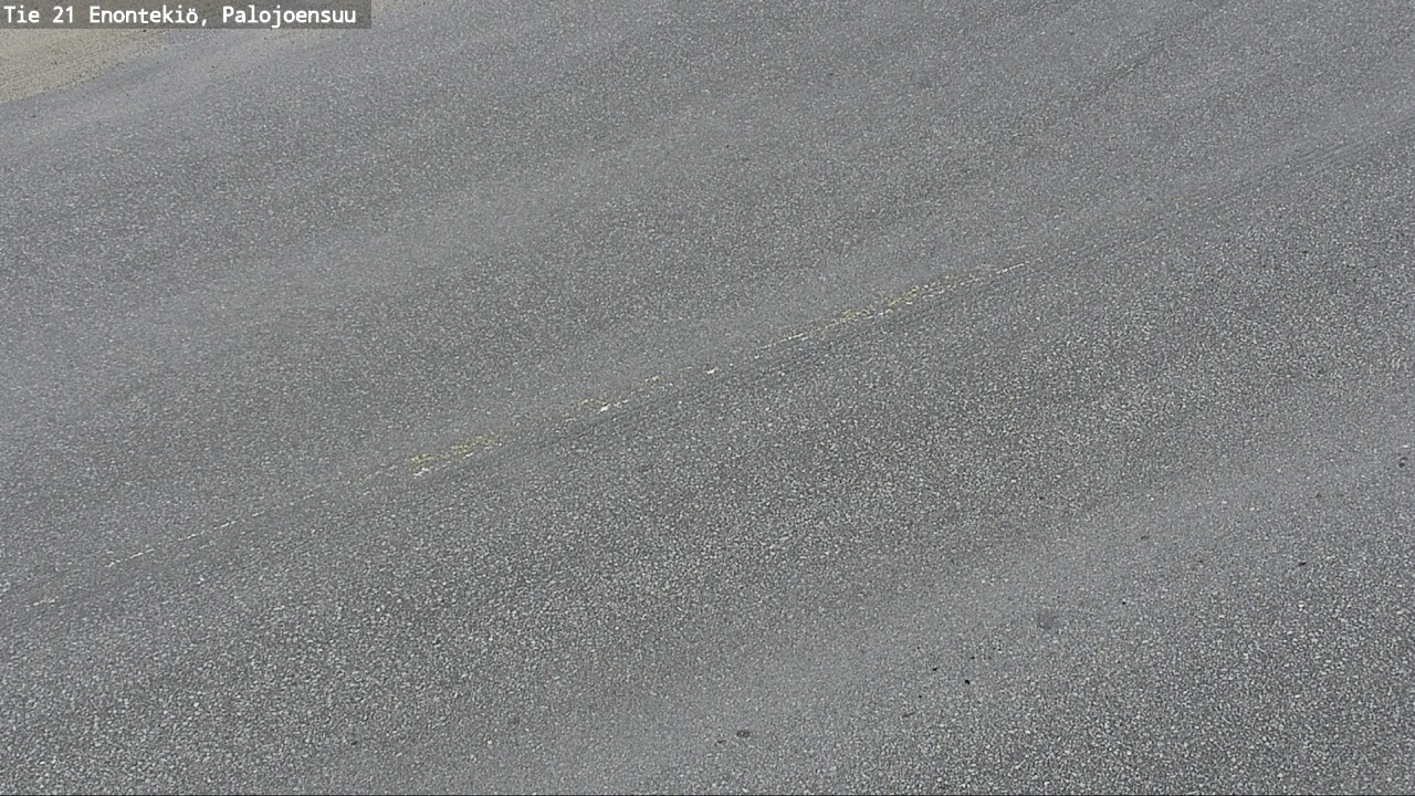 Weather Camera Image Road 21 Enontekiö, Palojoensuu, Enontekiö, Lappi