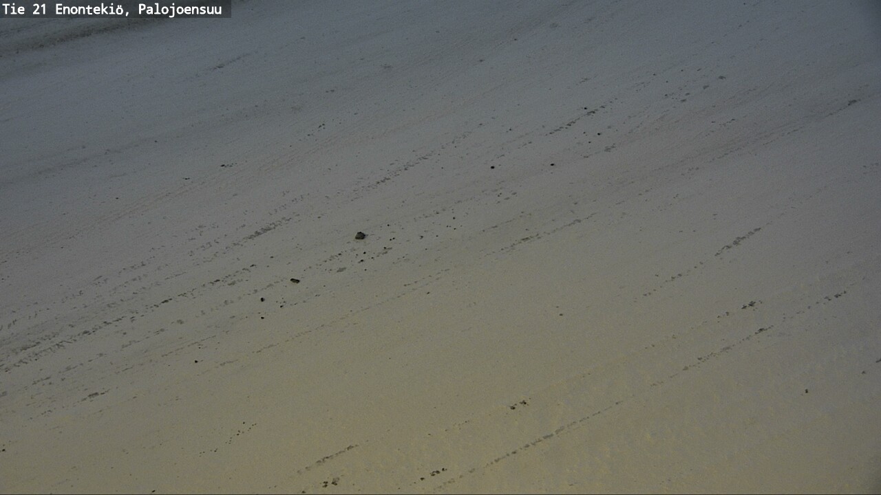 Weather Camera Image Väg 21 Enontekis, Palojoensuu, Enontekiö, Lappi