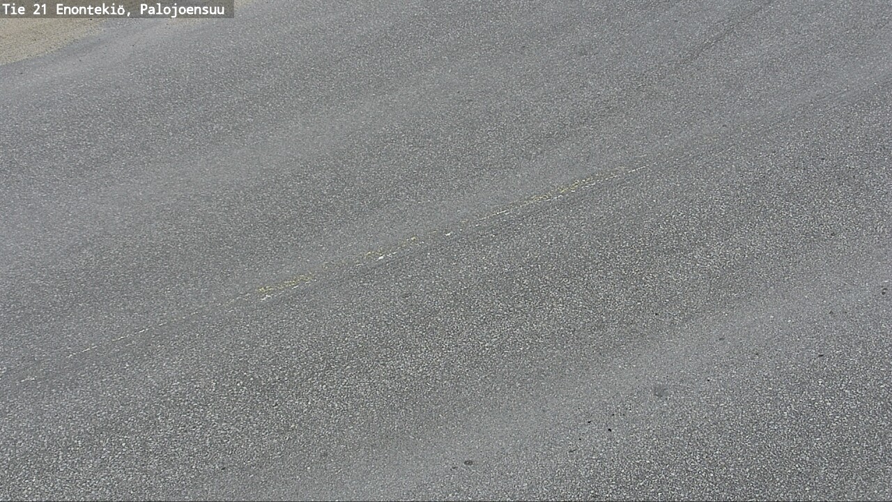 Weather Camera Image Road 21 Enontekiö, Palojoensuu, Enontekiö, Lappi