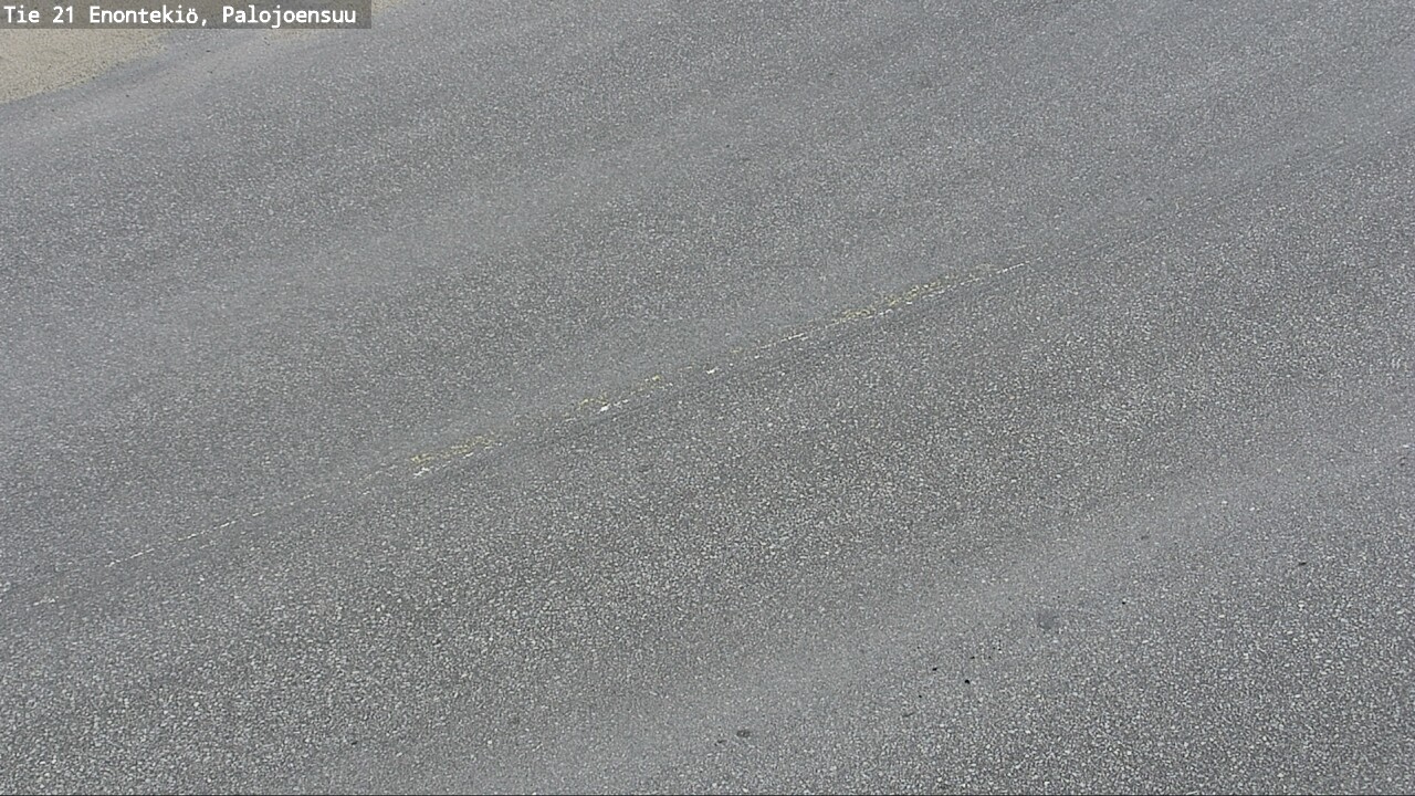 Weather Camera Image Väg 21 Enontekis, Palojoensuu, Enontekiö, Lappi