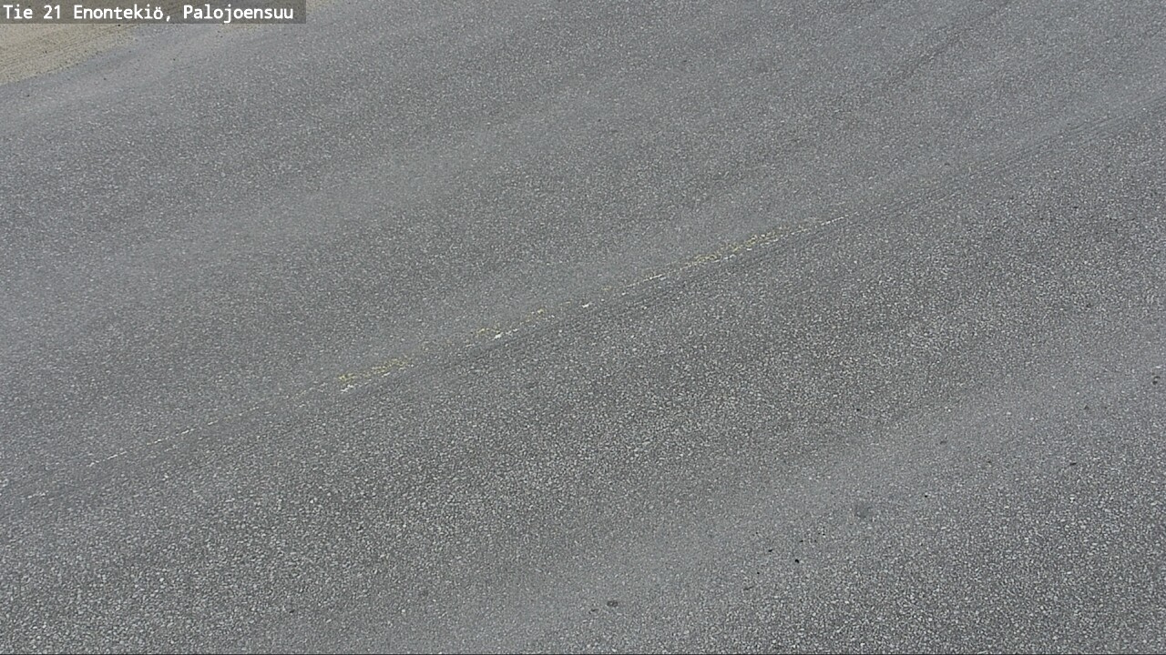 Weather Camera Image Road 21 Enontekiö, Palojoensuu, Enontekiö, Lappi