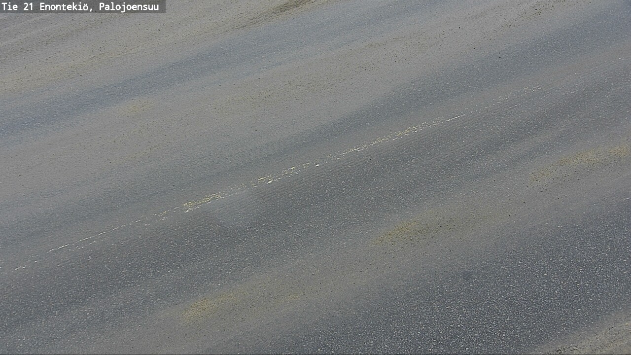 Weather Camera Image Road 21 Enontekiö, Palojoensuu, Enontekiö, Lappi