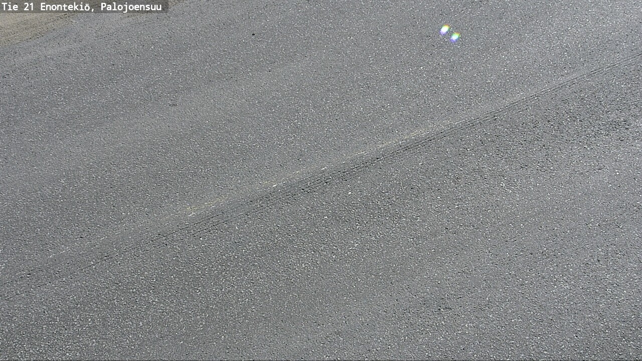 Weather Camera Image Road 21 Enontekiö, Palojoensuu, Enontekiö, Lappi