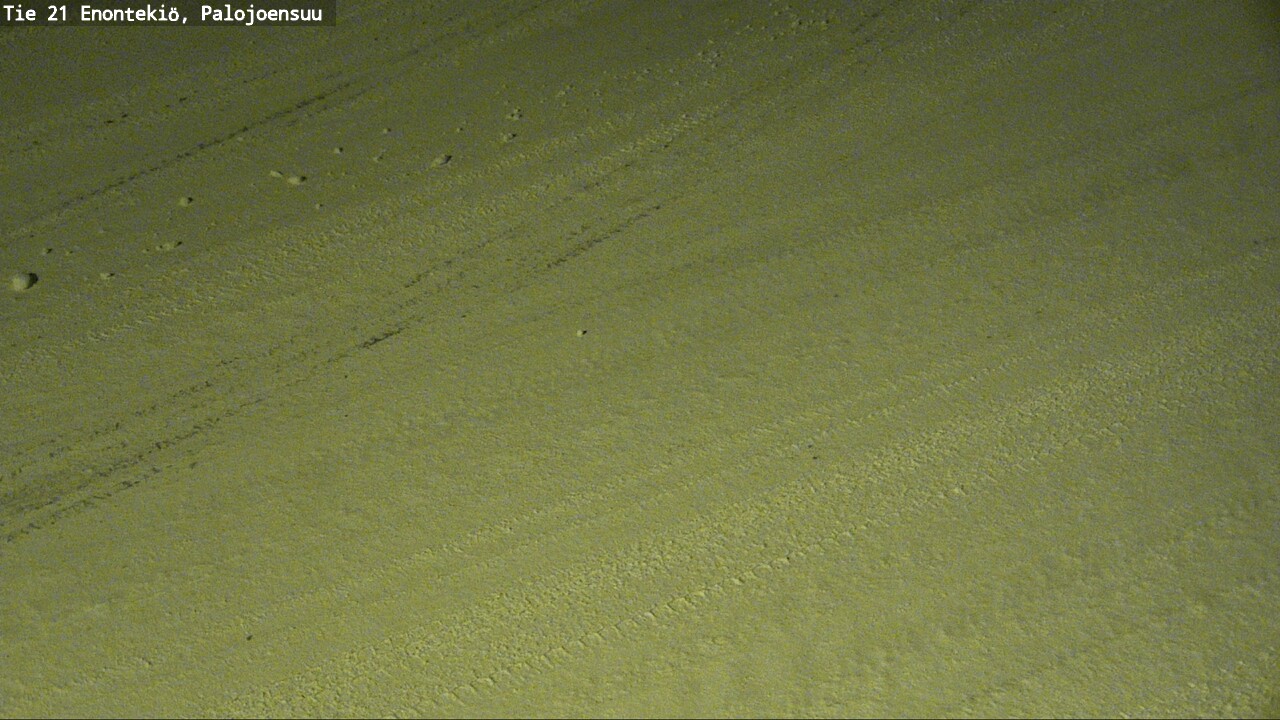 Weather Camera Image Väg 21 Enontekis, Palojoensuu, Enontekiö, Lappi
