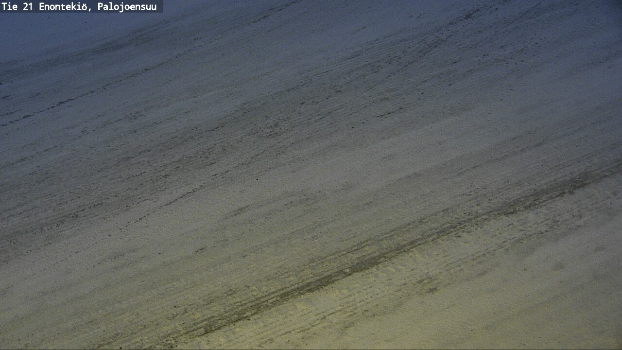 Weather Camera Image Väg 21 Enontekis, Palojoensuu, Enontekiö, Lappi