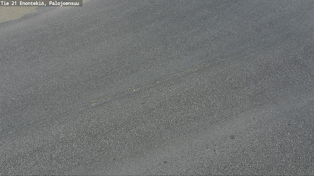 Weather Camera Image Väg 21 Enontekis, Palojoensuu, Enontekiö, Lappi