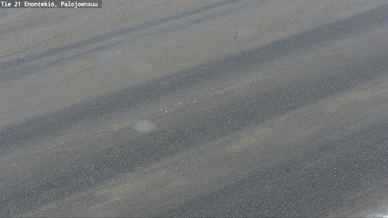 Weather Camera Image Road 21 Enontekiö, Palojoensuu, Enontekiö, Lappi