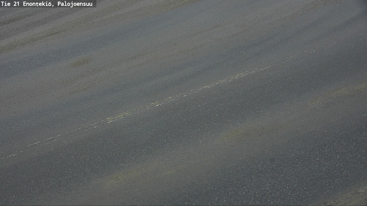 Weather Camera Image Road 21 Enontekiö, Palojoensuu, Enontekiö, Lappi