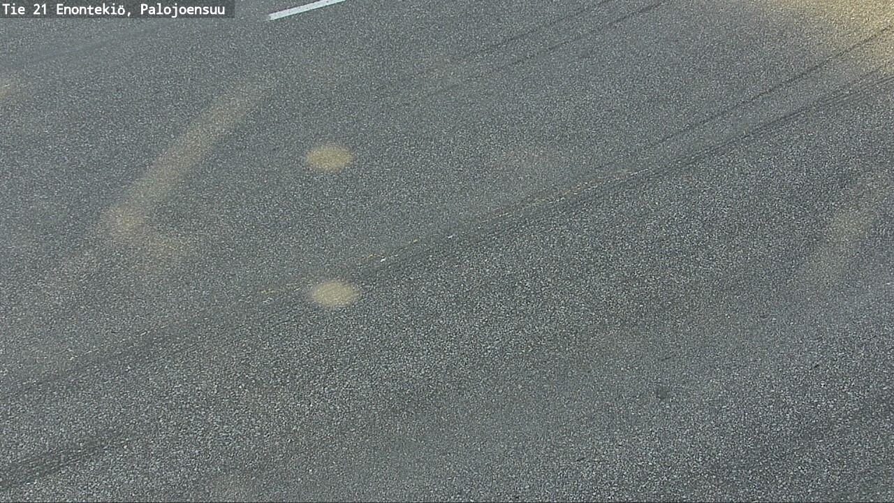 Weather Camera Image Road 21 Enontekiö, Palojoensuu, Enontekiö, Lappi