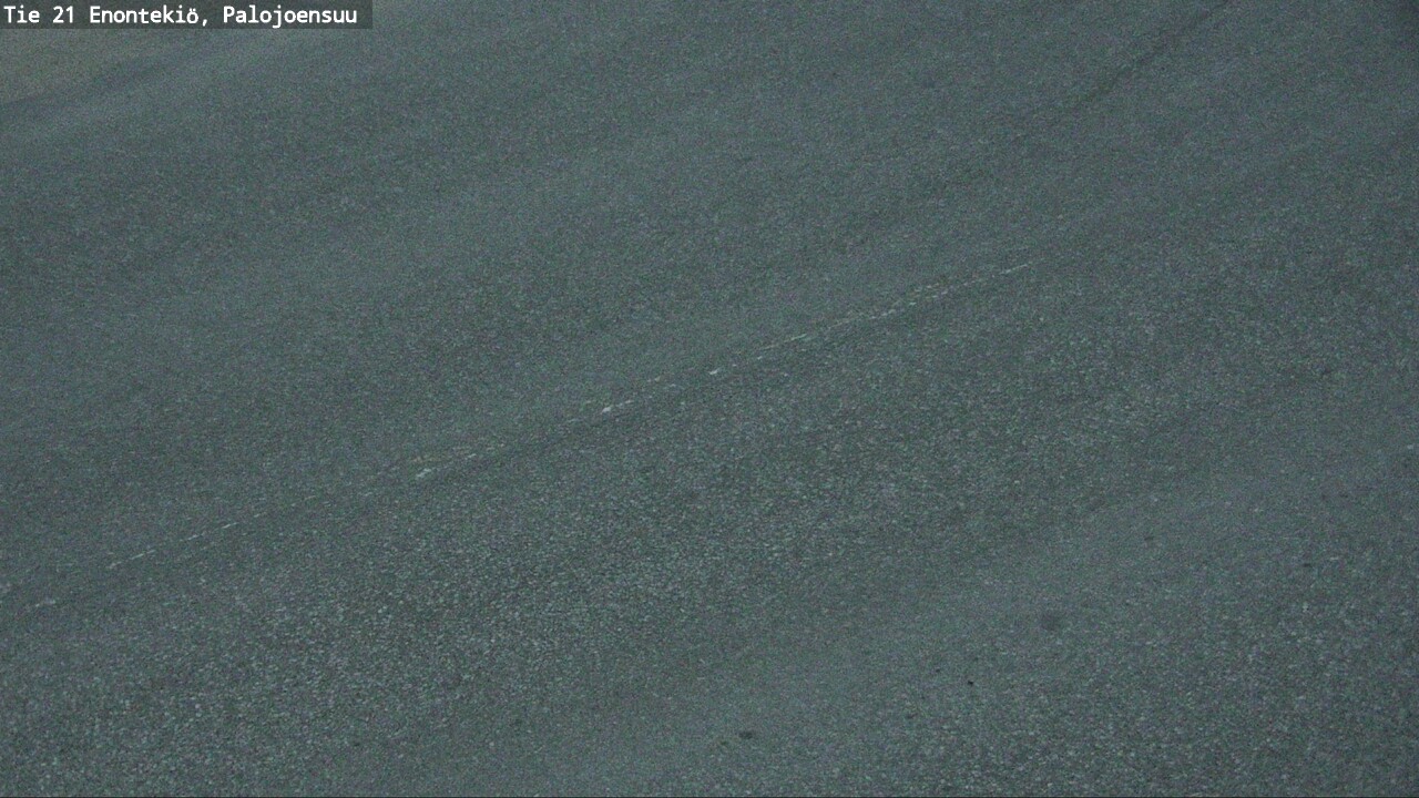 Weather Camera Image Road 21 Enontekiö, Palojoensuu, Enontekiö, Lappi