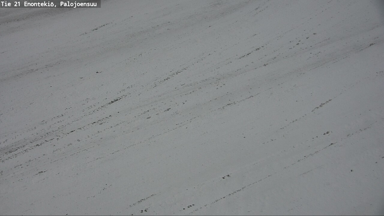 Weather Camera Image Väg 21 Enontekis, Palojoensuu, Enontekiö, Lappi