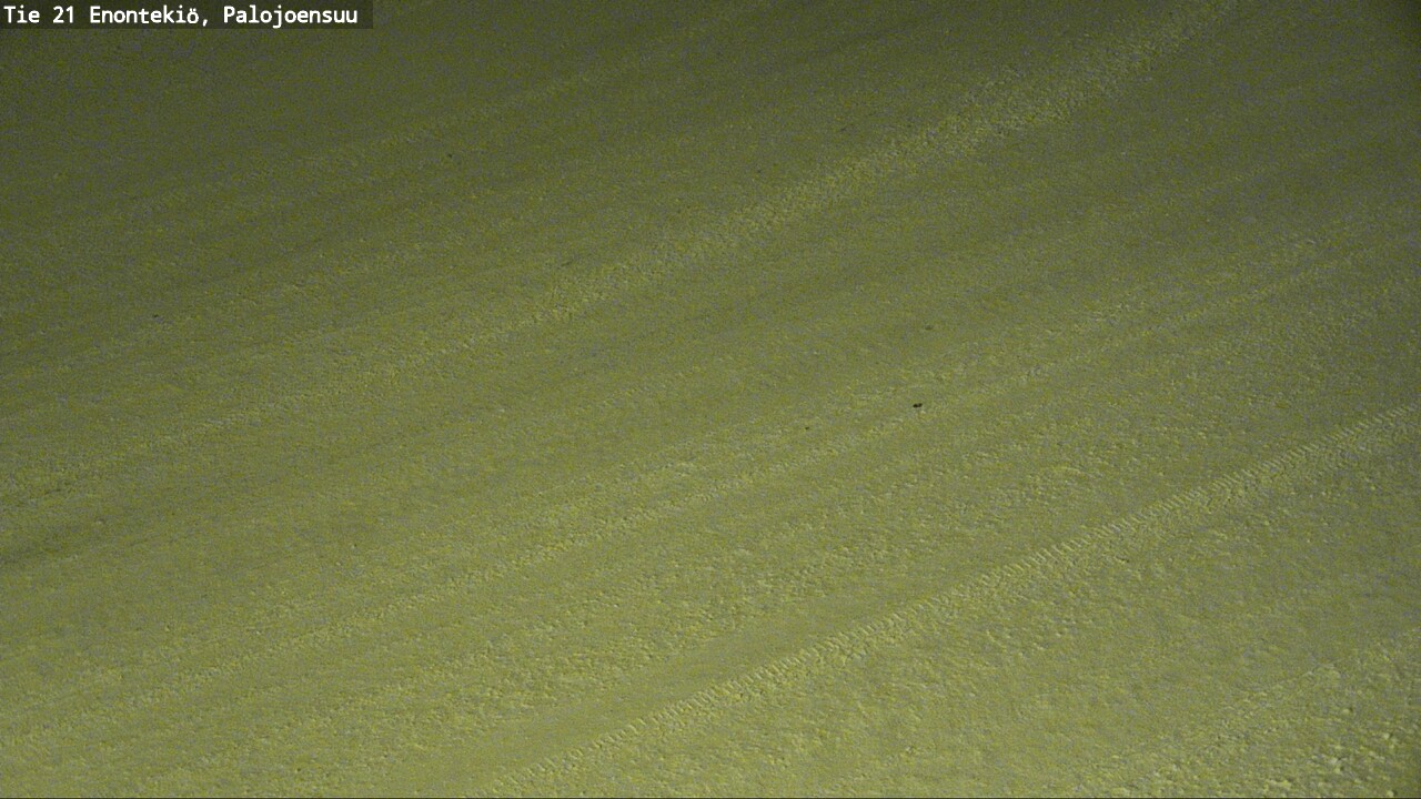 Weather Camera Image Väg 21 Enontekis, Palojoensuu, Enontekiö, Lappi