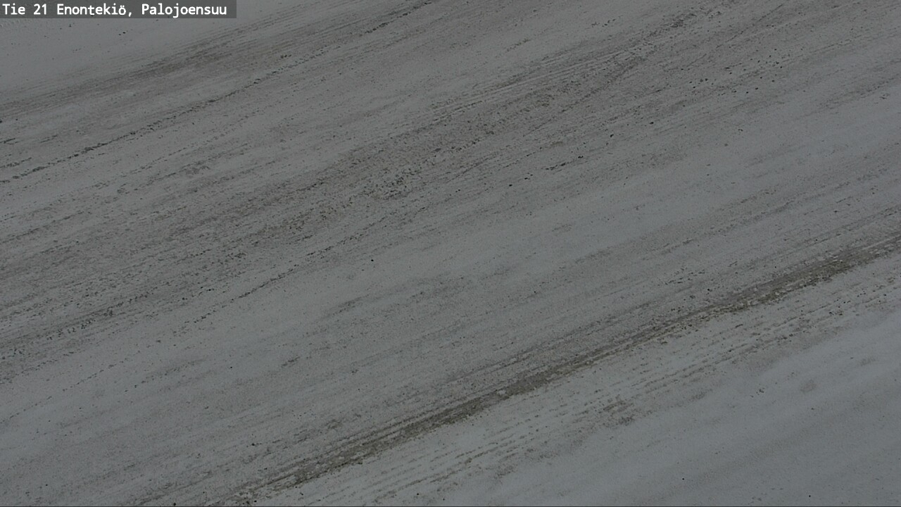 Weather Camera Image Road 21 Enontekiö, Palojoensuu, Enontekiö, Lappi
