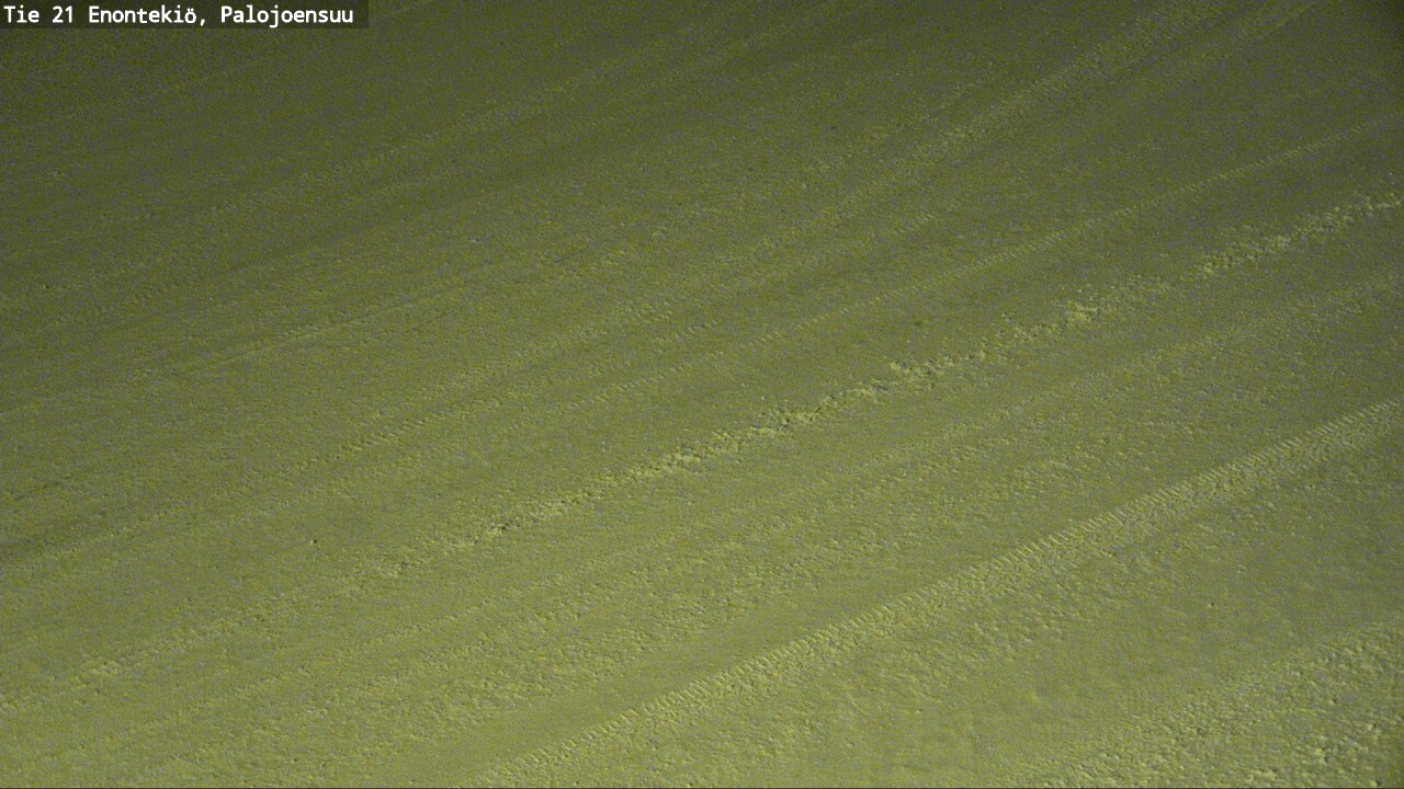 Weather Camera Image Väg 21 Enontekis, Palojoensuu, Enontekiö, Lappi