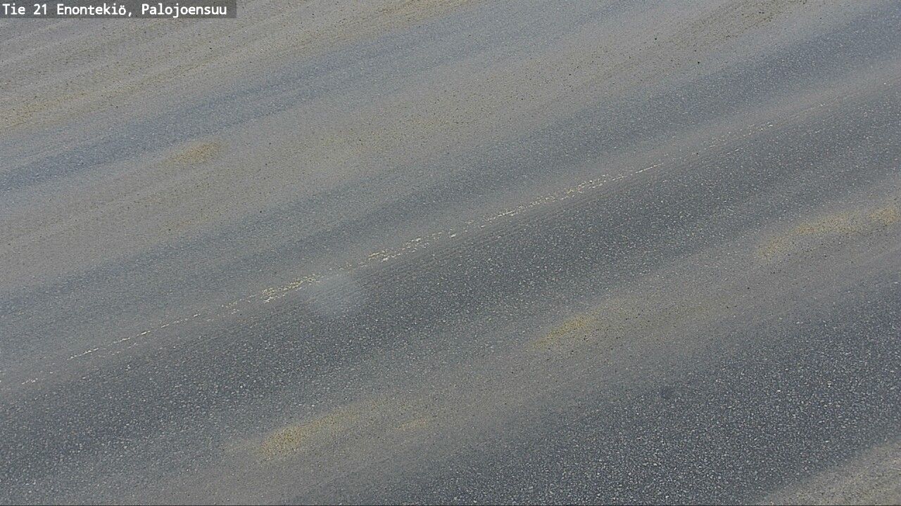 Weather Camera Image Road 21 Enontekiö, Palojoensuu, Enontekiö, Lappi