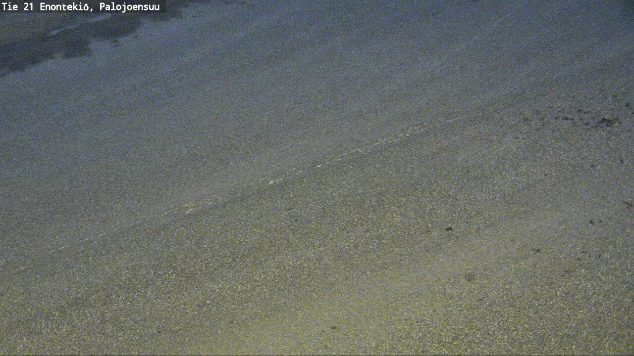Weather Camera Image Väg 21 Enontekis, Palojoensuu, Enontekiö, Lappi