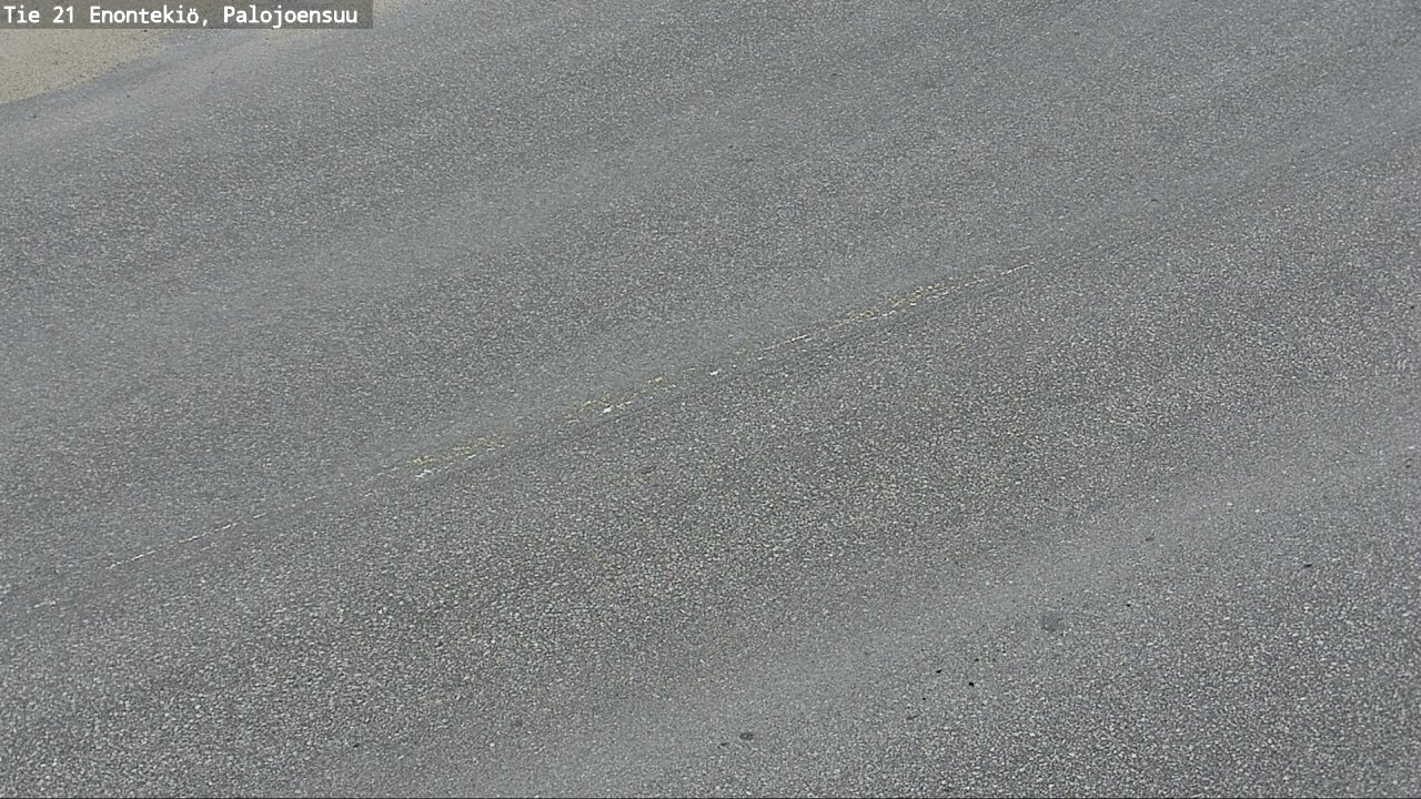 Weather Camera Image Road 21 Enontekiö, Palojoensuu, Enontekiö, Lappi