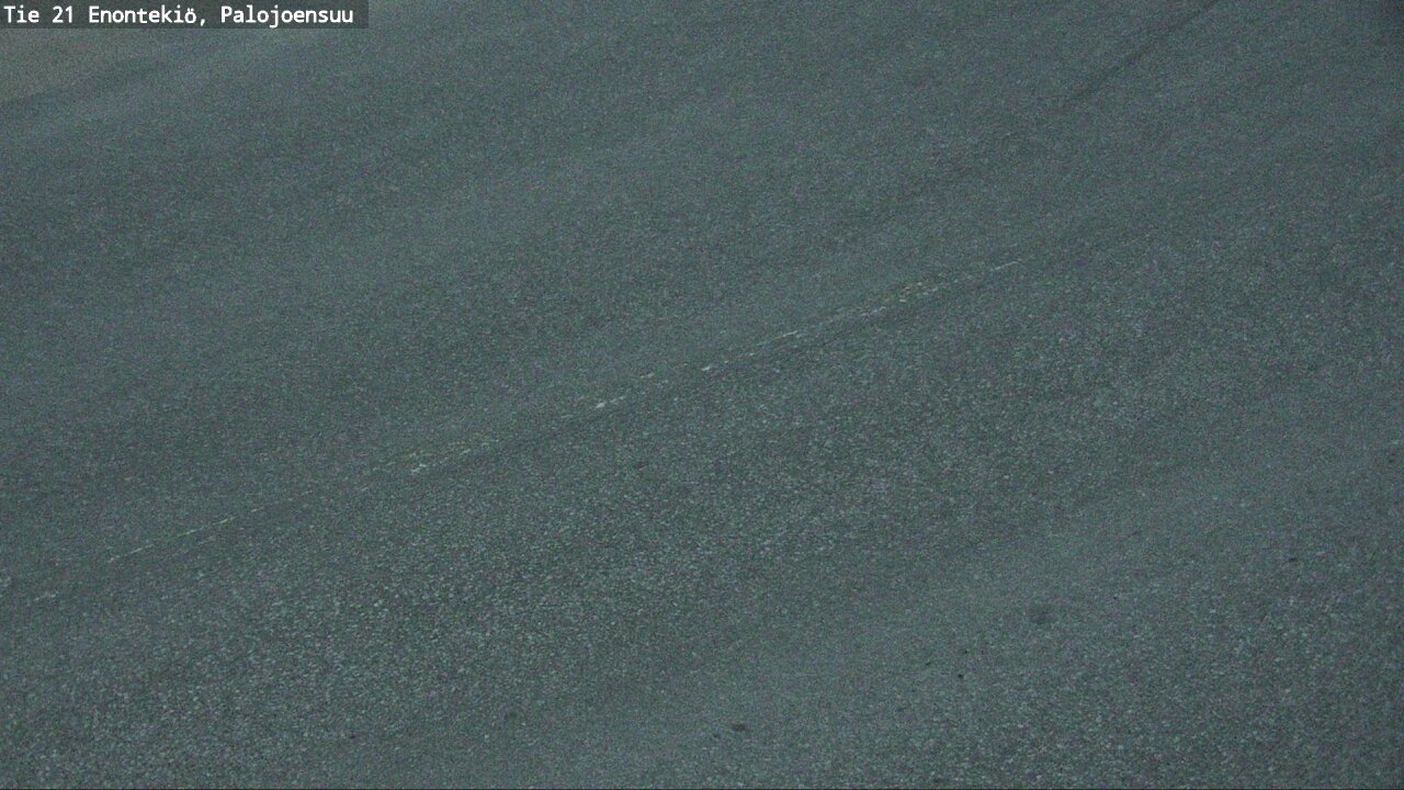 Weather Camera Image Road 21 Enontekiö, Palojoensuu, Enontekiö, Lappi