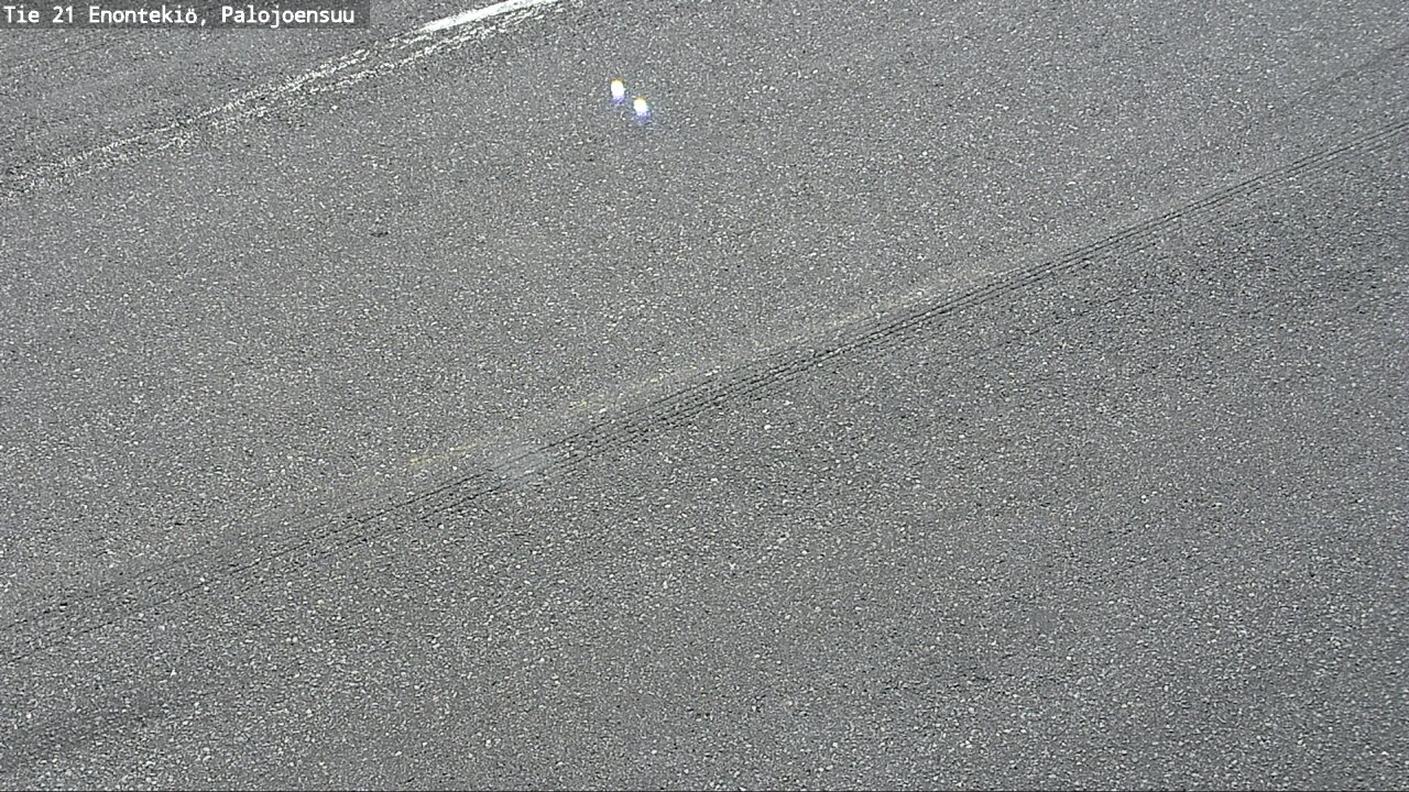 Weather Camera Image Väg 21 Enontekis, Palojoensuu, Enontekiö, Lappi