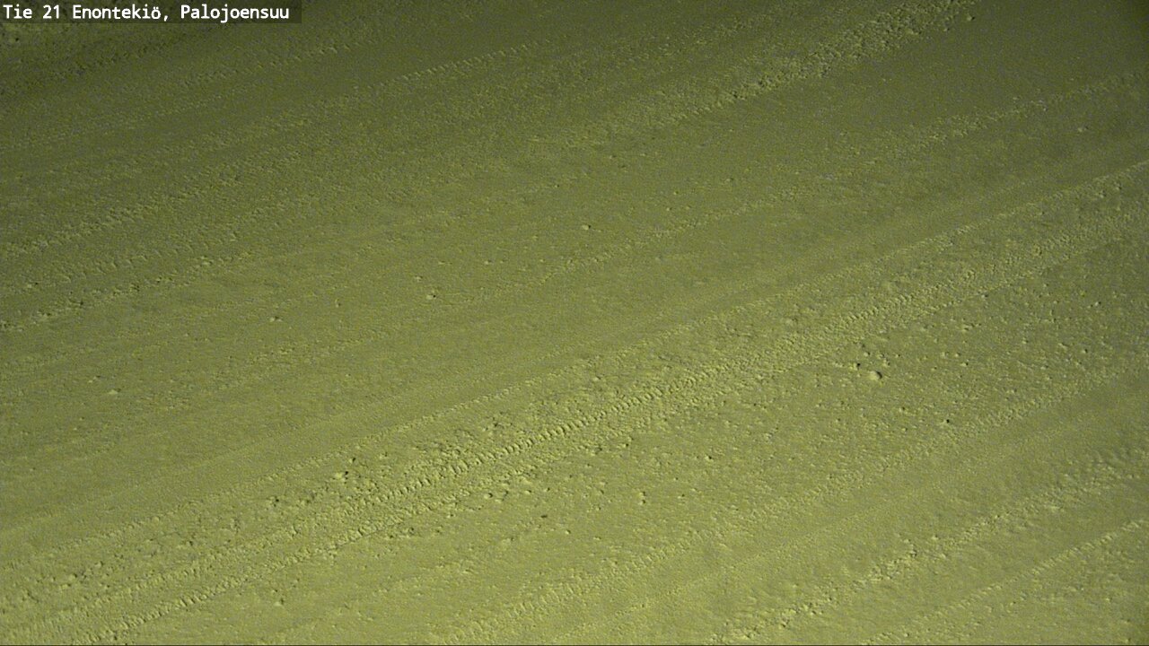 Weather Camera Image Road 21 Enontekiö, Palojoensuu, Enontekiö, Lappi