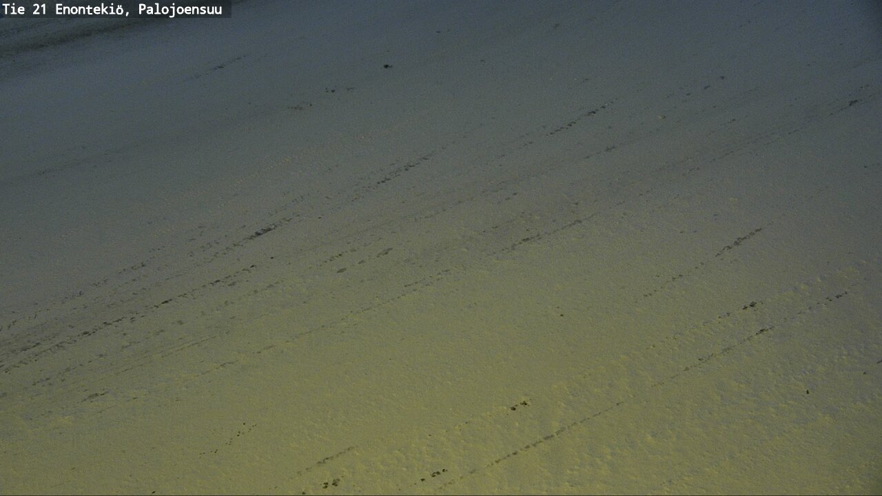 Weather Camera Image Väg 21 Enontekis, Palojoensuu, Enontekiö, Lappi