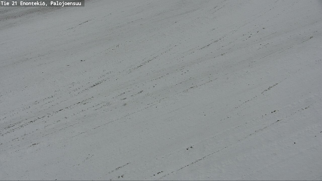 Weather Camera Image Väg 21 Enontekis, Palojoensuu, Enontekiö, Lappi