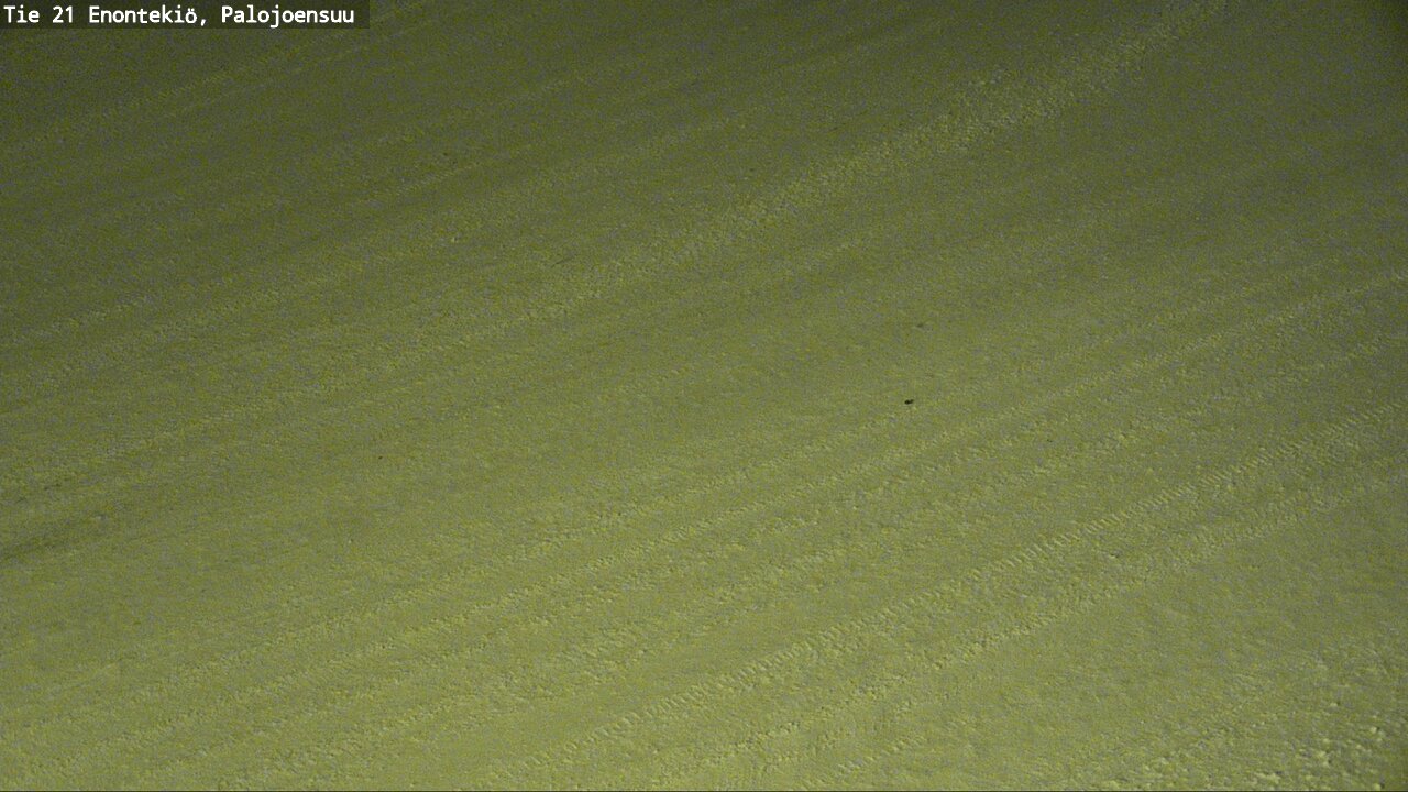 Weather Camera Image Road 21 Enontekiö, Palojoensuu, Enontekiö, Lappi