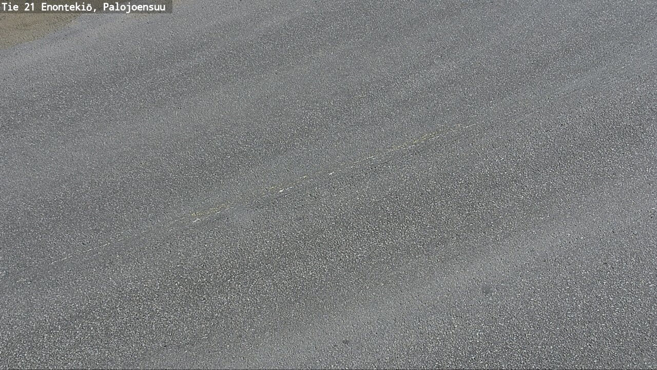 Weather Camera Image Road 21 Enontekiö, Palojoensuu, Enontekiö, Lappi