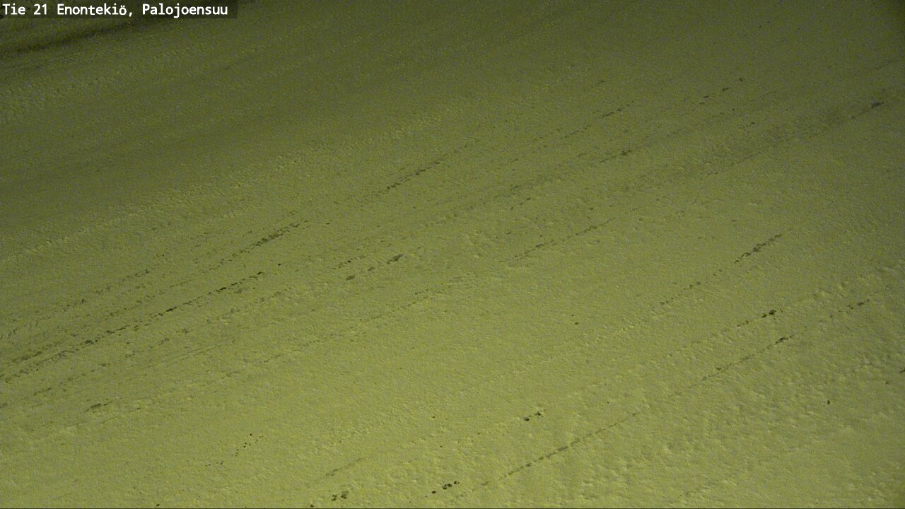 Weather Camera Image Road 21 Enontekiö, Palojoensuu, Enontekiö, Lappi