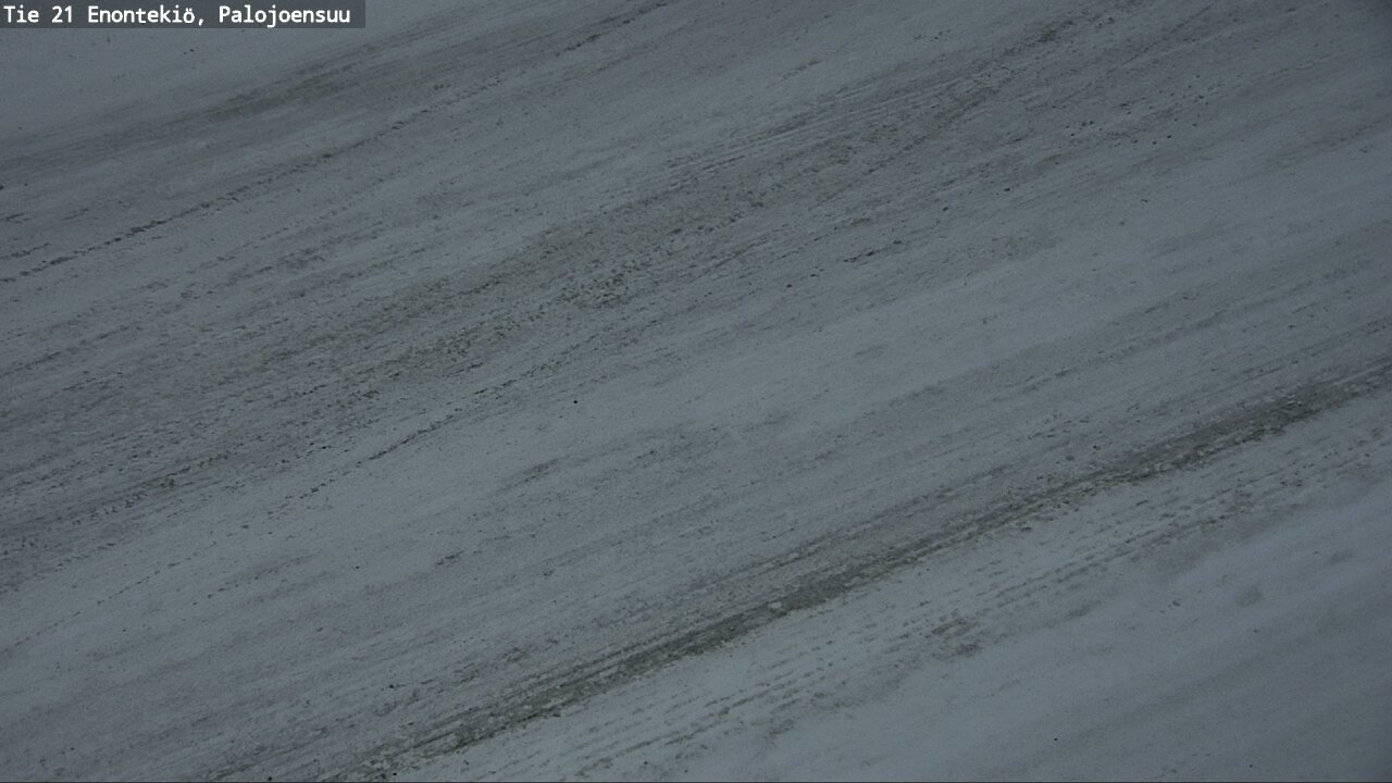 Weather Camera Image Road 21 Enontekiö, Palojoensuu, Enontekiö, Lappi