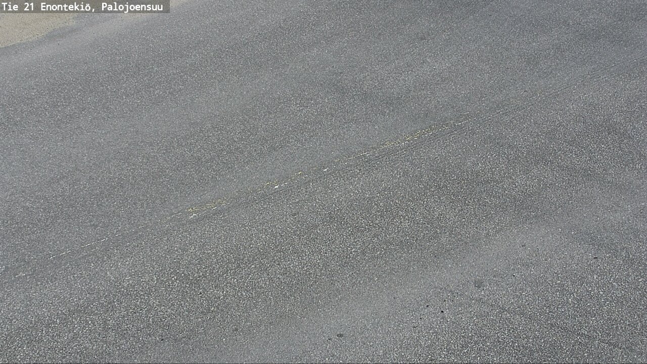 Weather Camera Image Road 21 Enontekiö, Palojoensuu, Enontekiö, Lappi