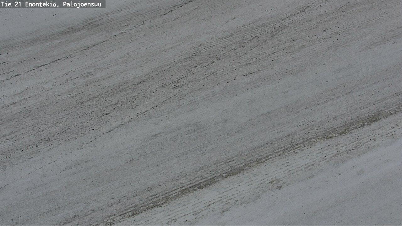 Weather Camera Image Road 21 Enontekiö, Palojoensuu, Enontekiö, Lappi