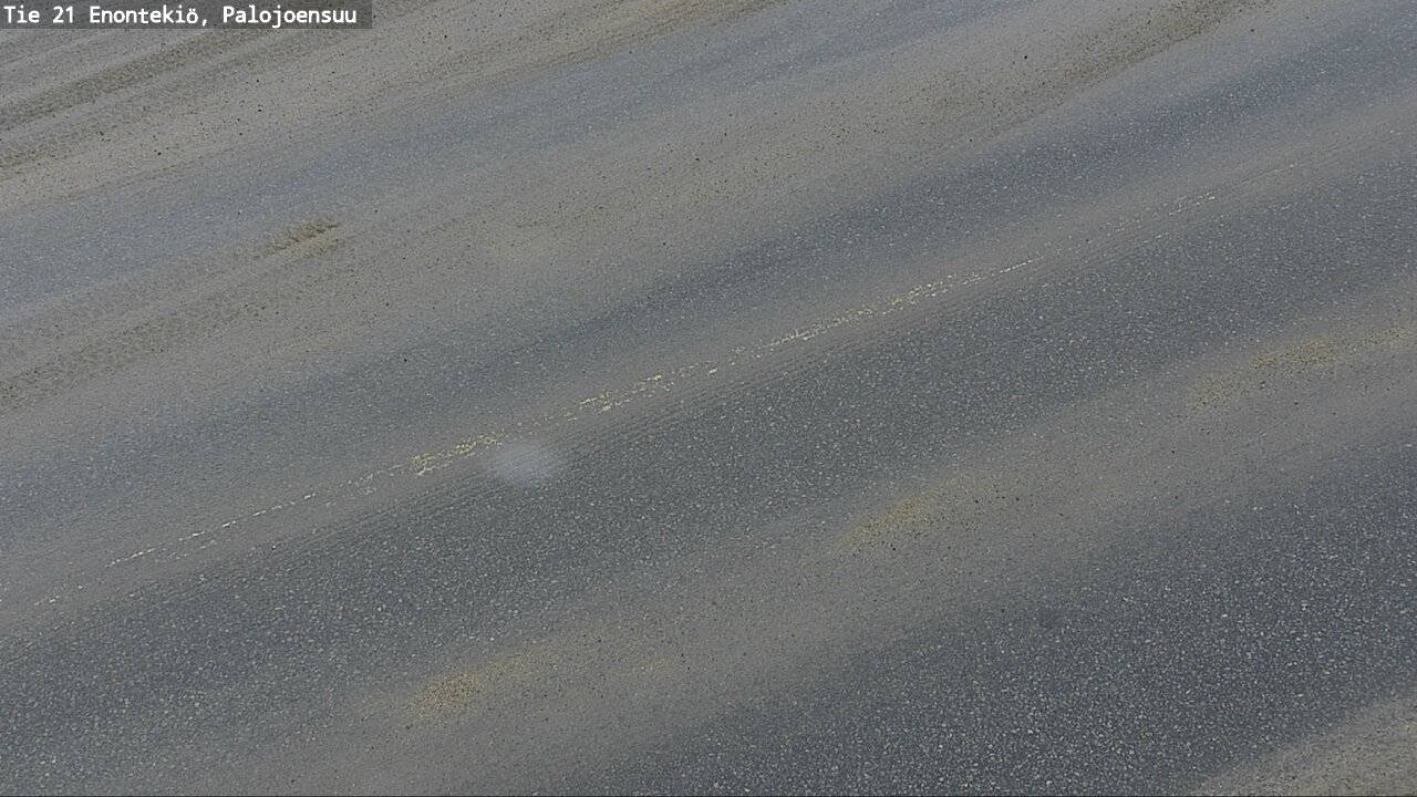 Weather Camera Image Väg 21 Enontekis, Palojoensuu, Enontekiö, Lappi
