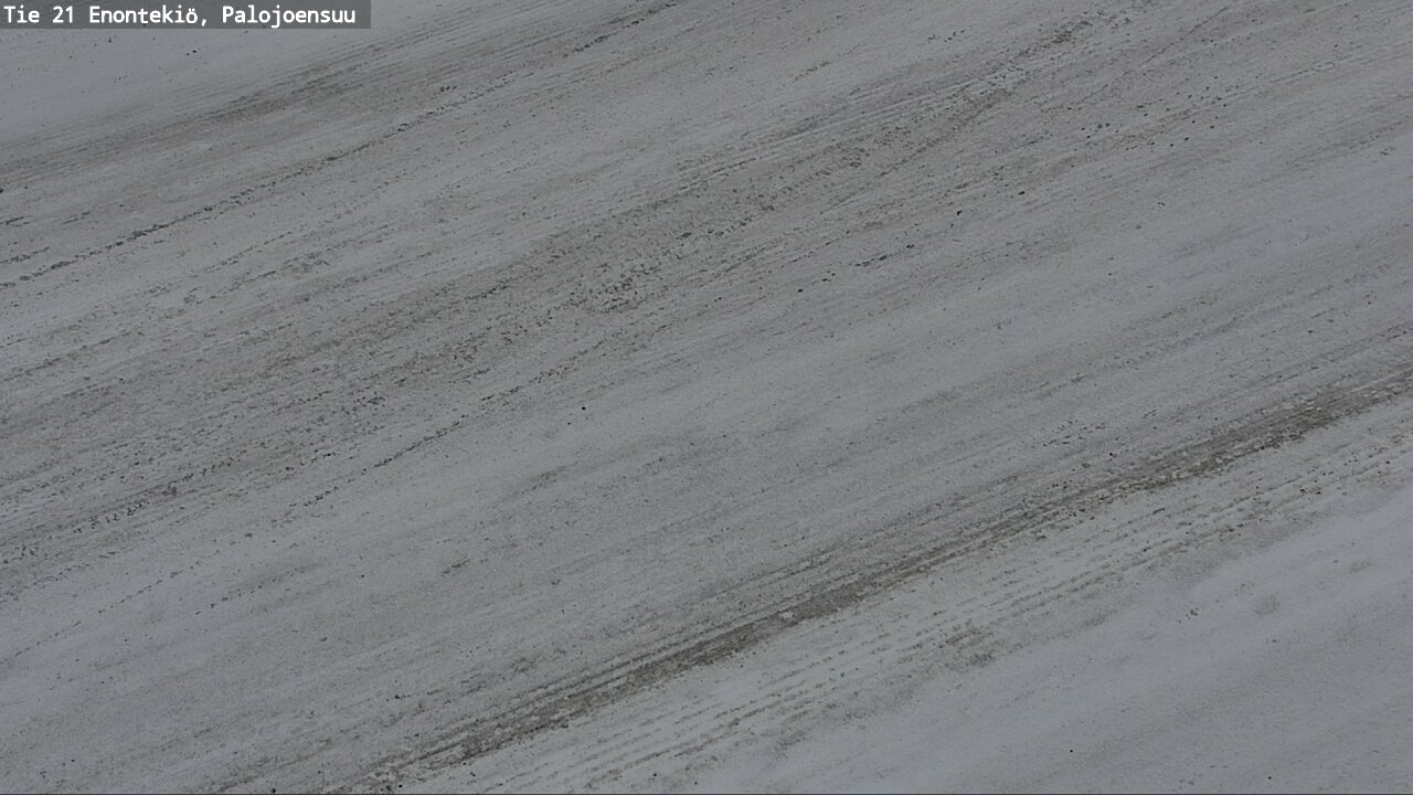 Weather Camera Image Road 21 Enontekiö, Palojoensuu, Enontekiö, Lappi